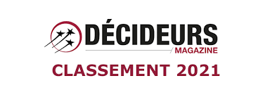 Les Décideurs récompense Arénaire classement 2021