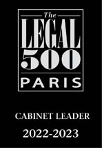 Legal 500 Arénaire cabinet leader 2022